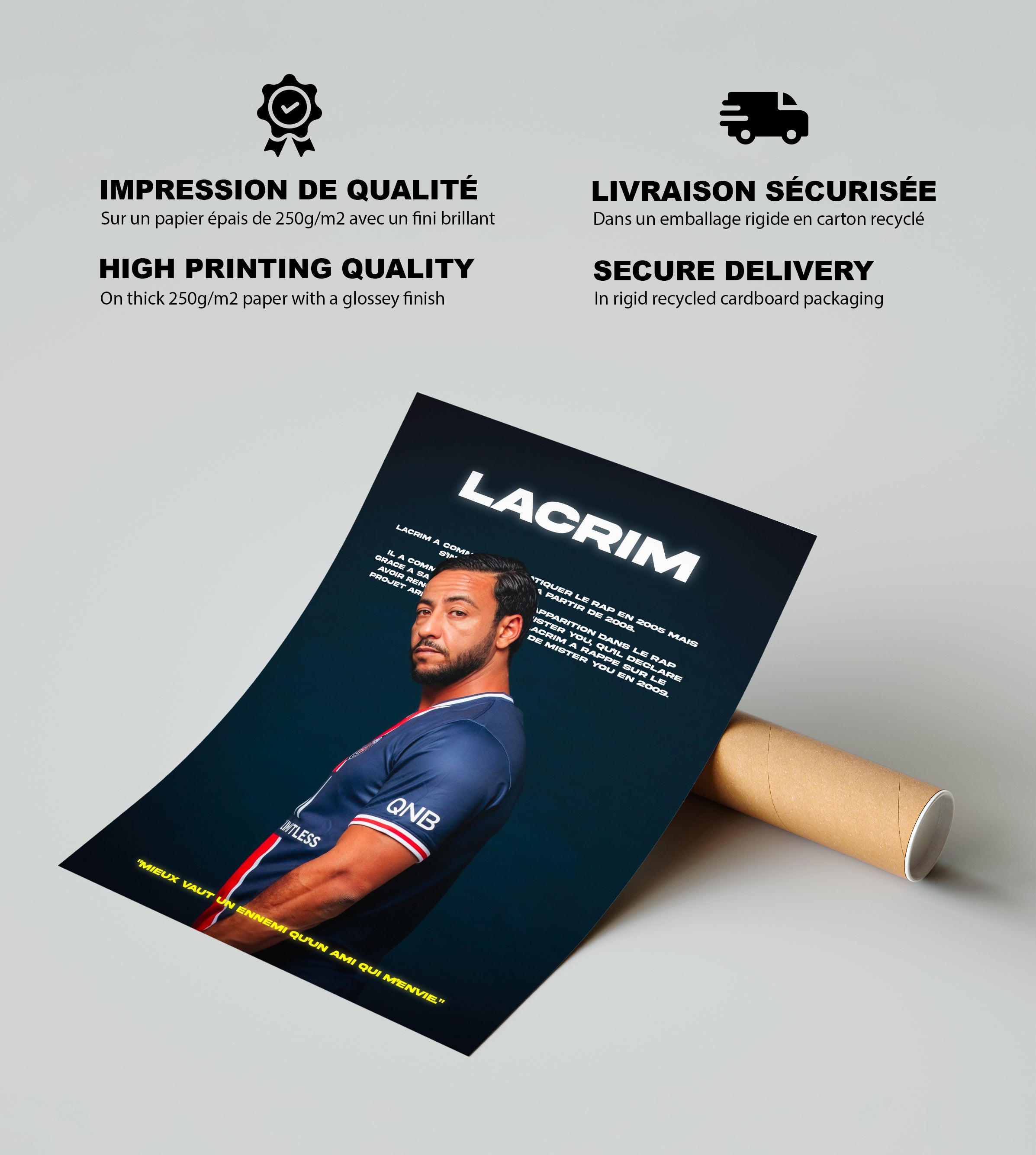 Poster Lacrim
