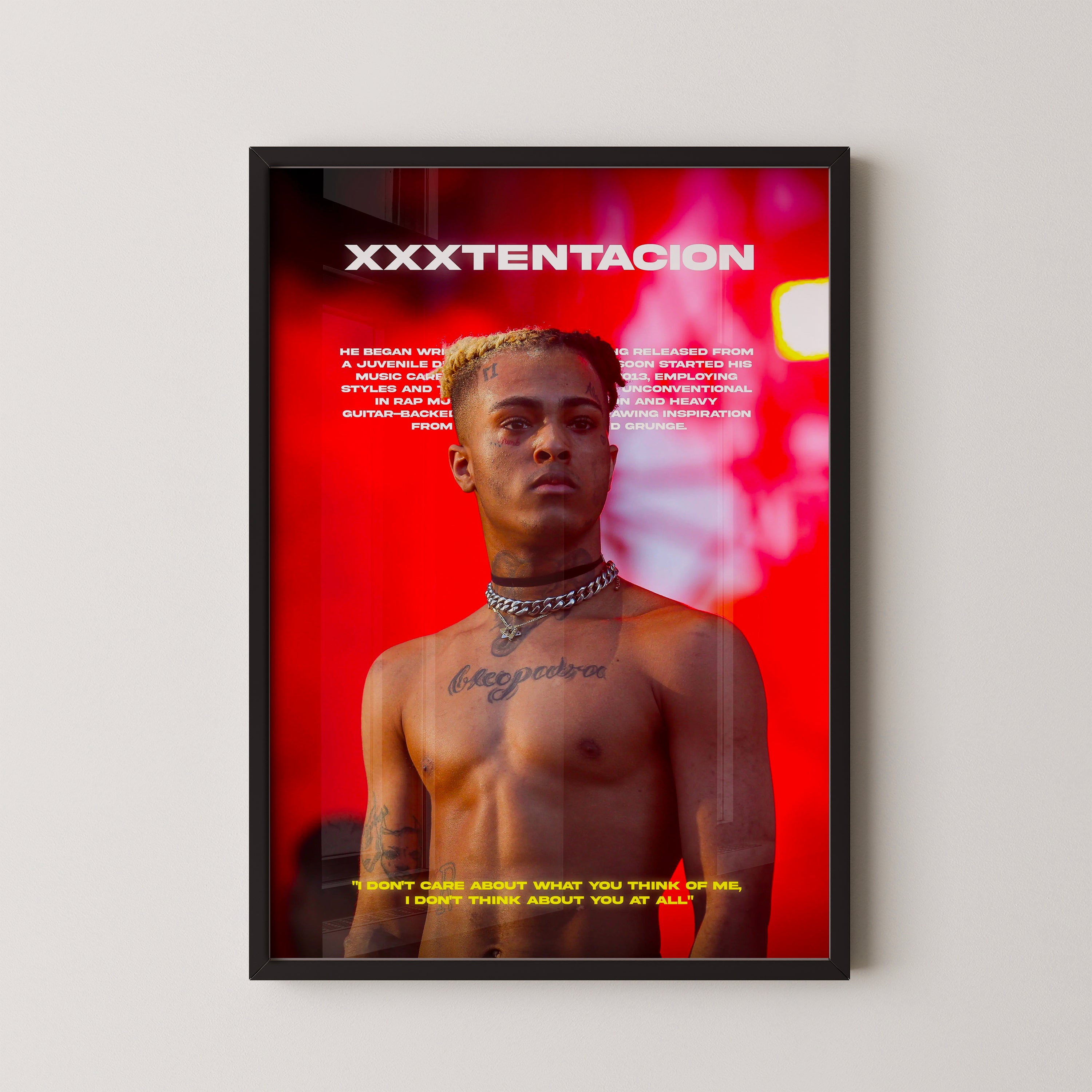 Poster Xxxtentacion