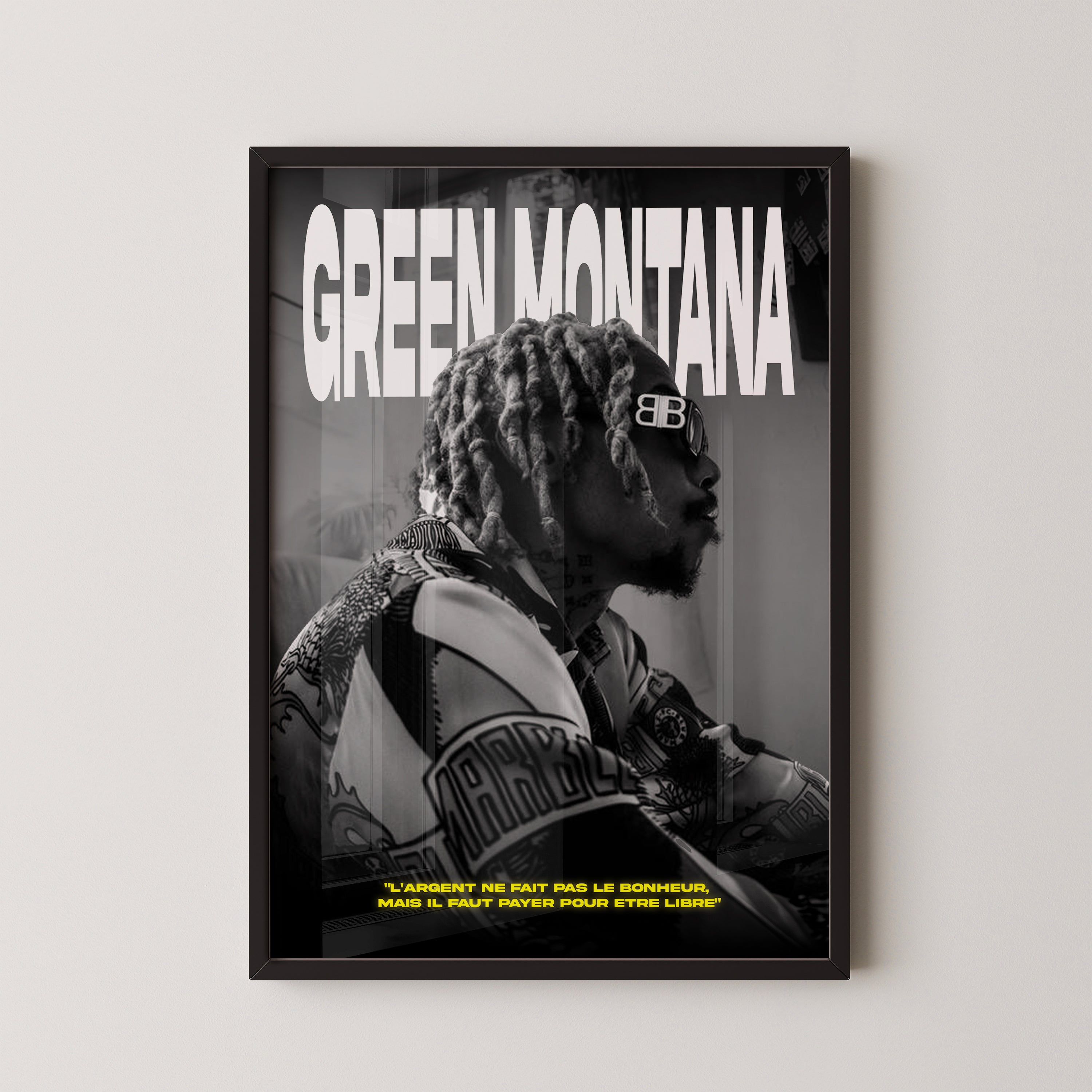 Green Montana Poster