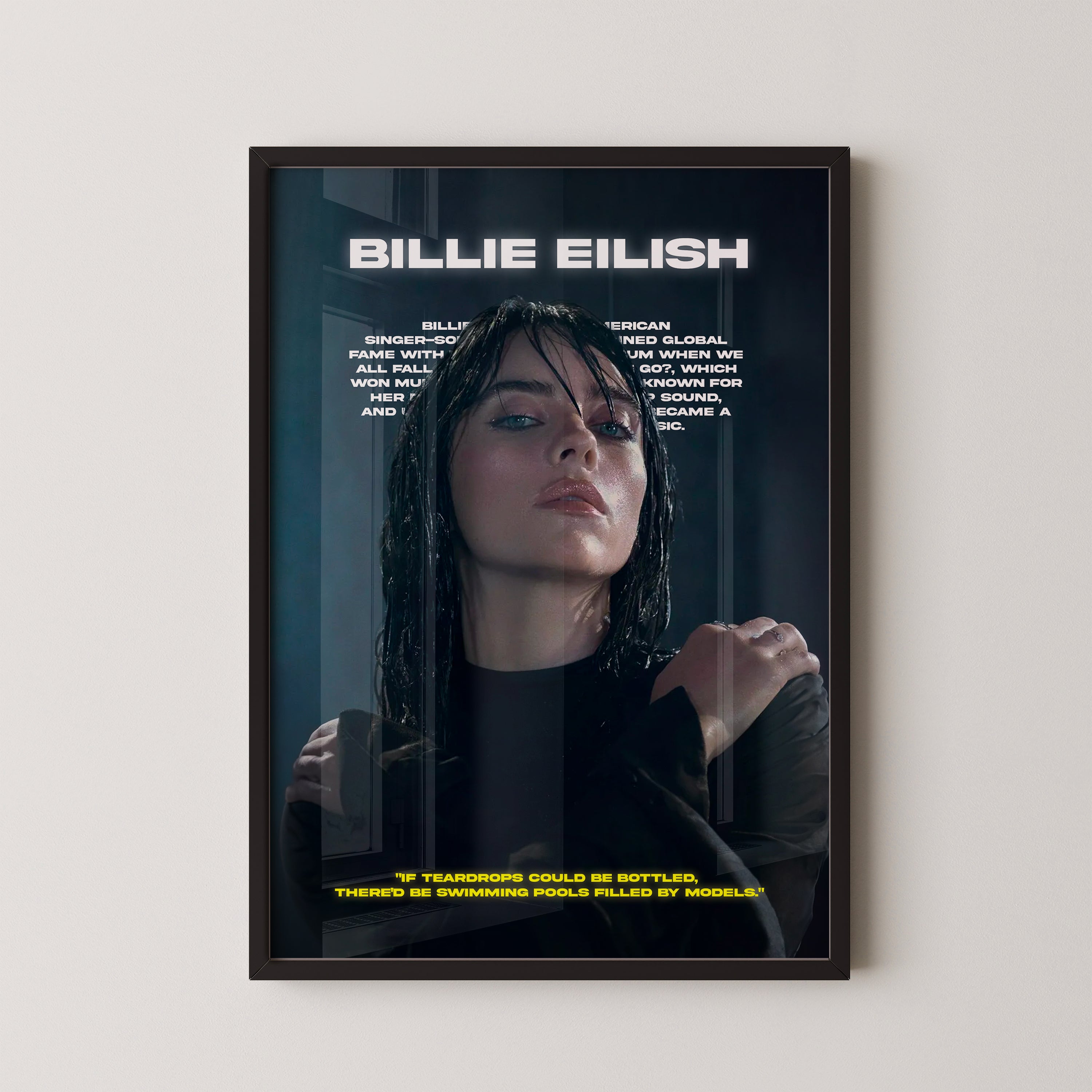 Billie Eillish poster