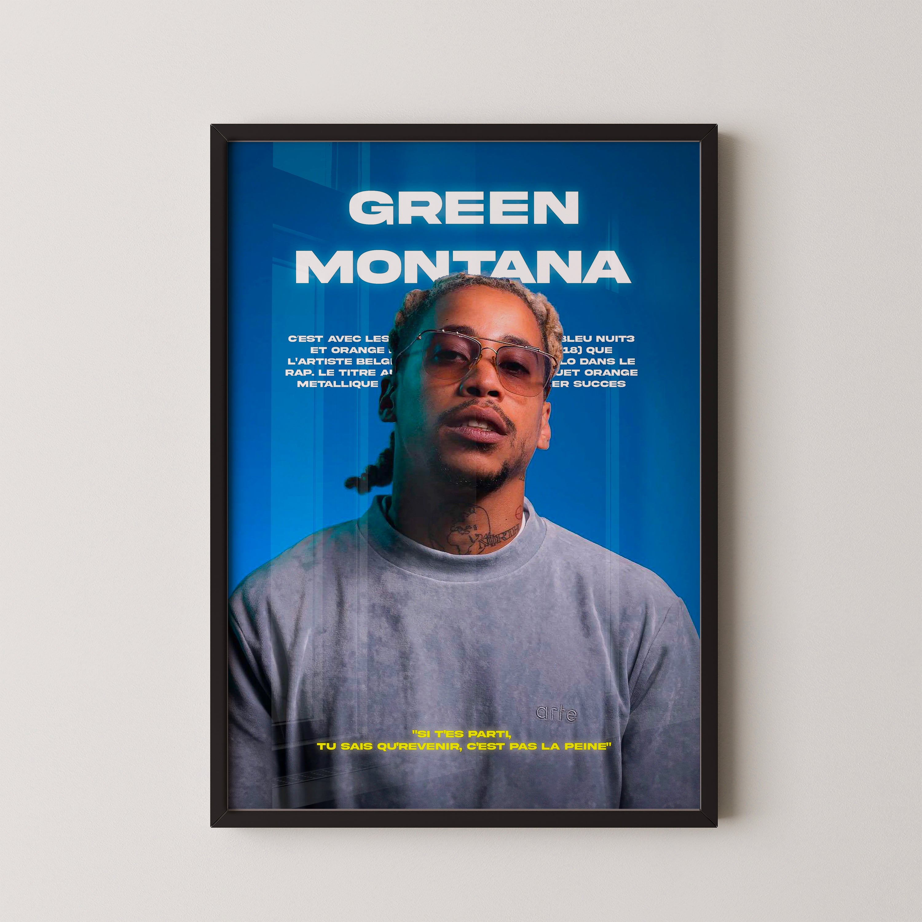 Poster Green Montana