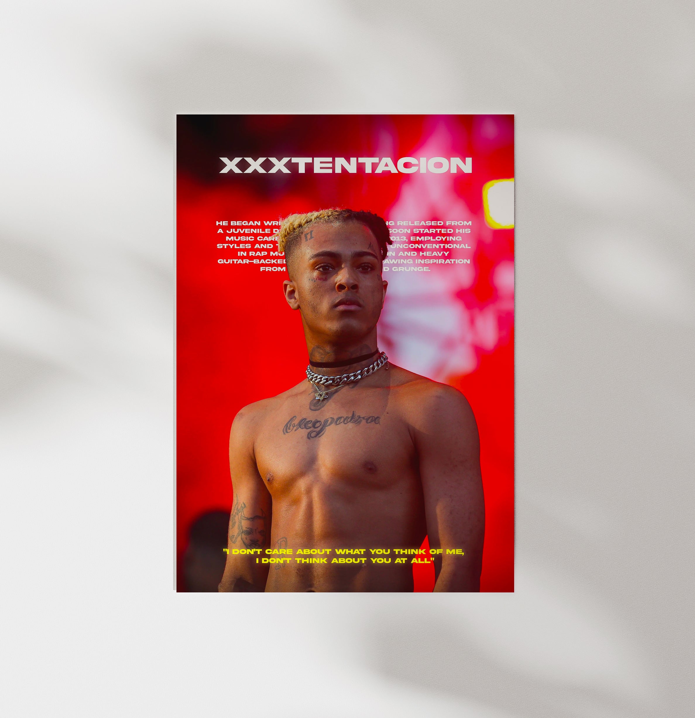 Poster Xxxtentacion