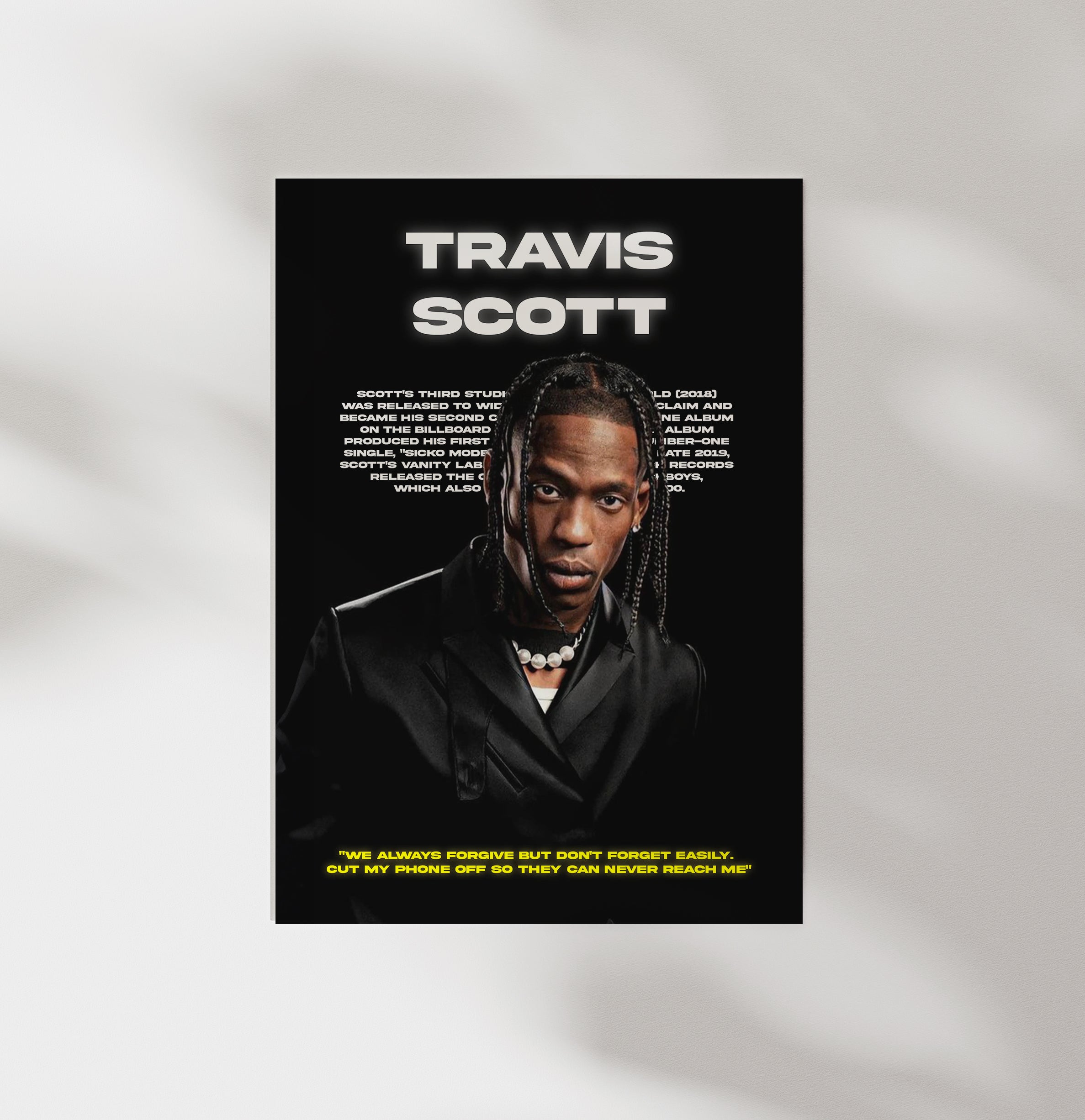 Travis Scott Poster