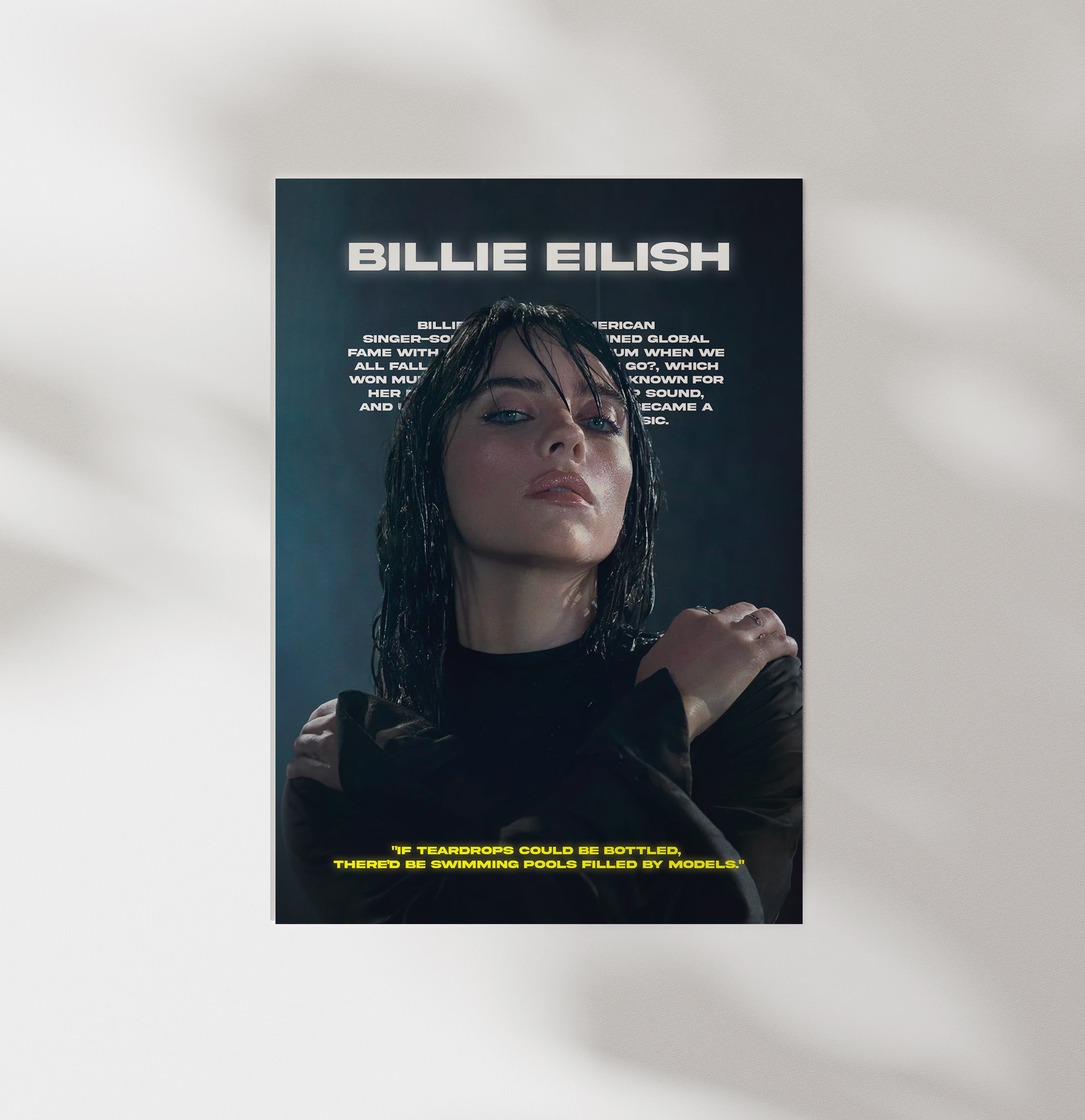 Billie Eillish poster