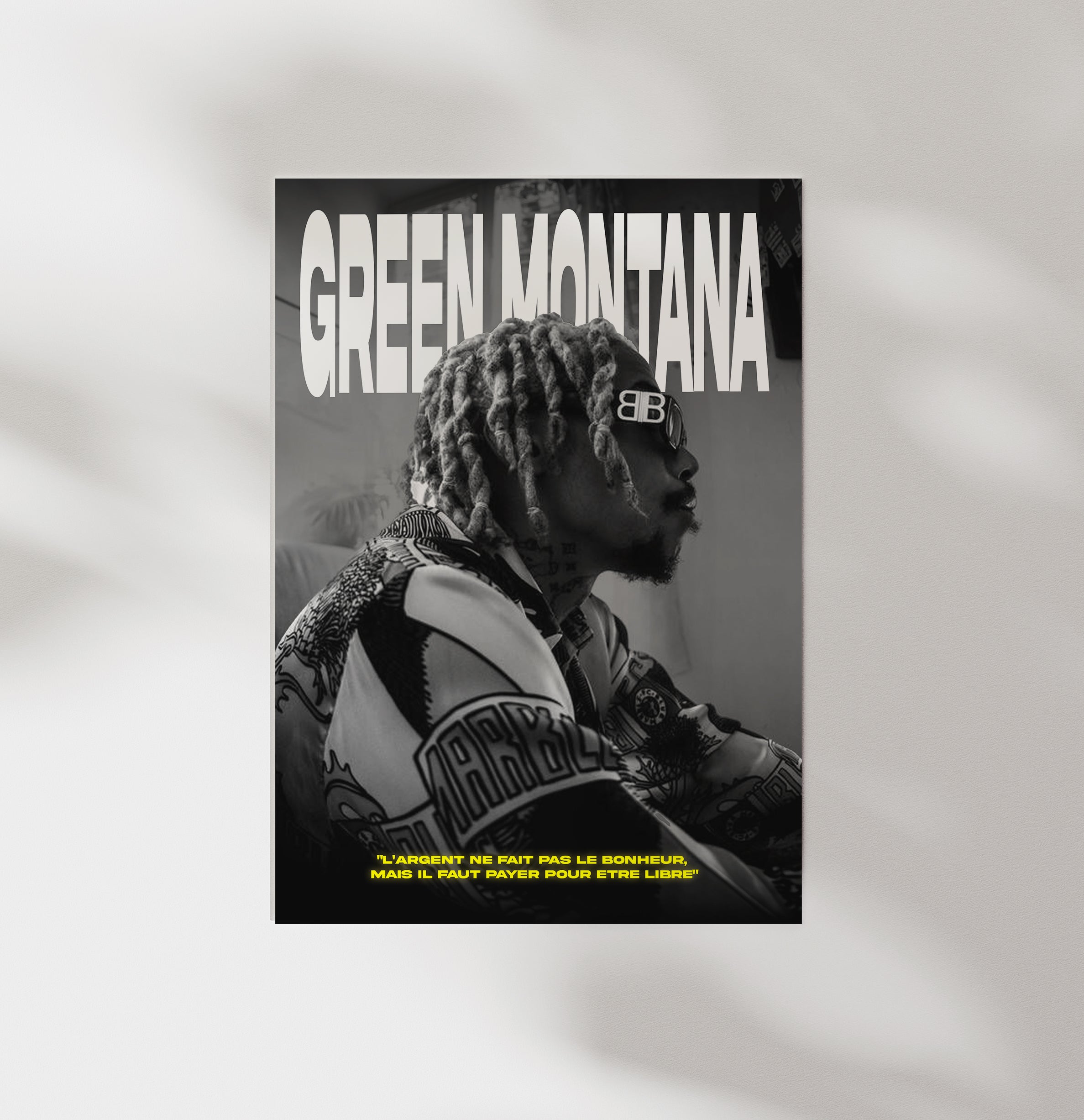 Green Montana Poster