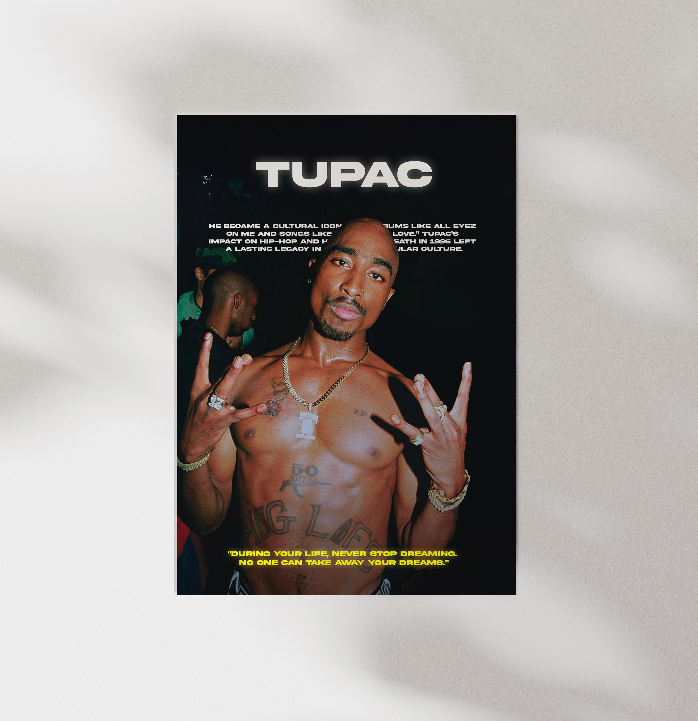 Tupac poster