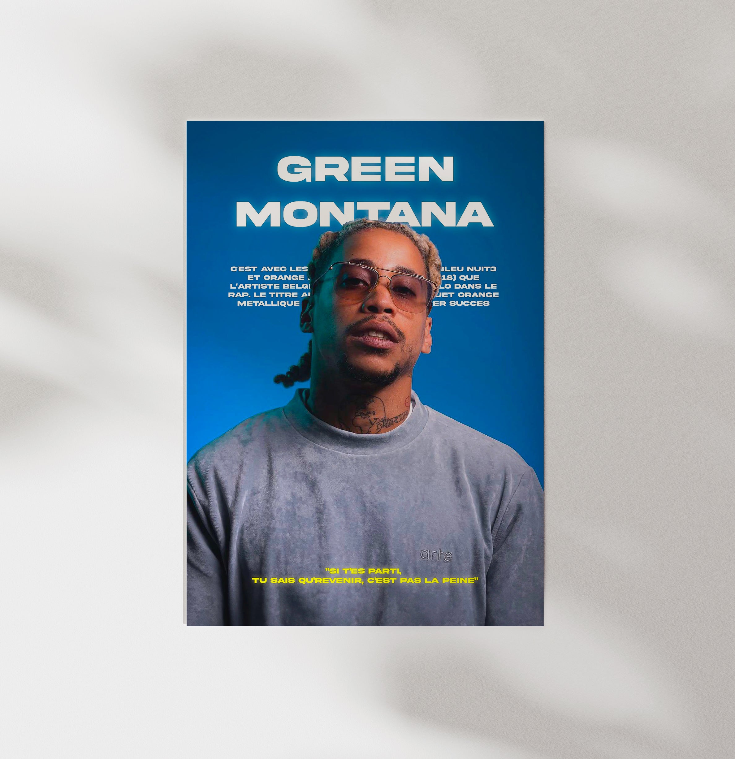 Poster Green Montana