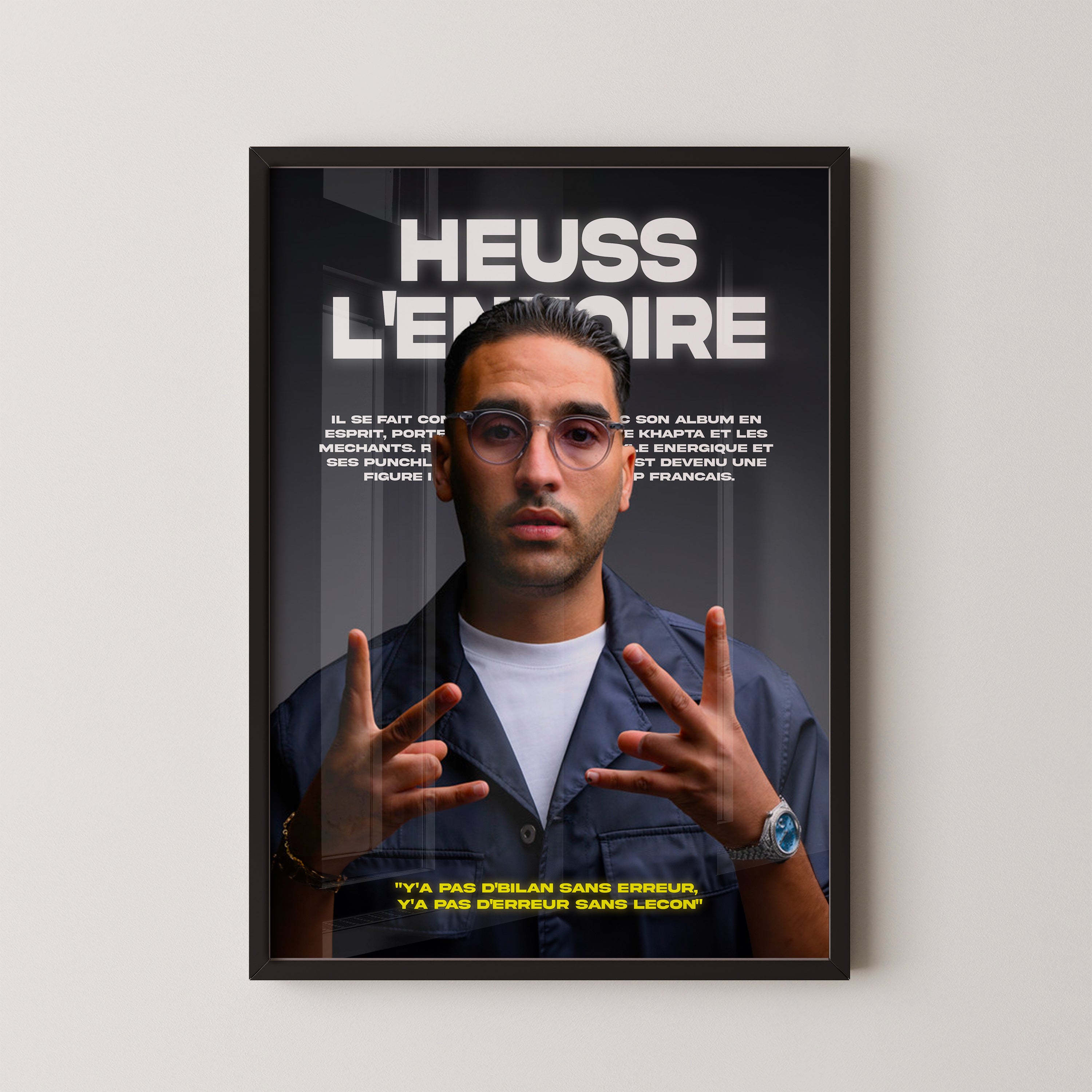 Poster Heuss L'enfoiré