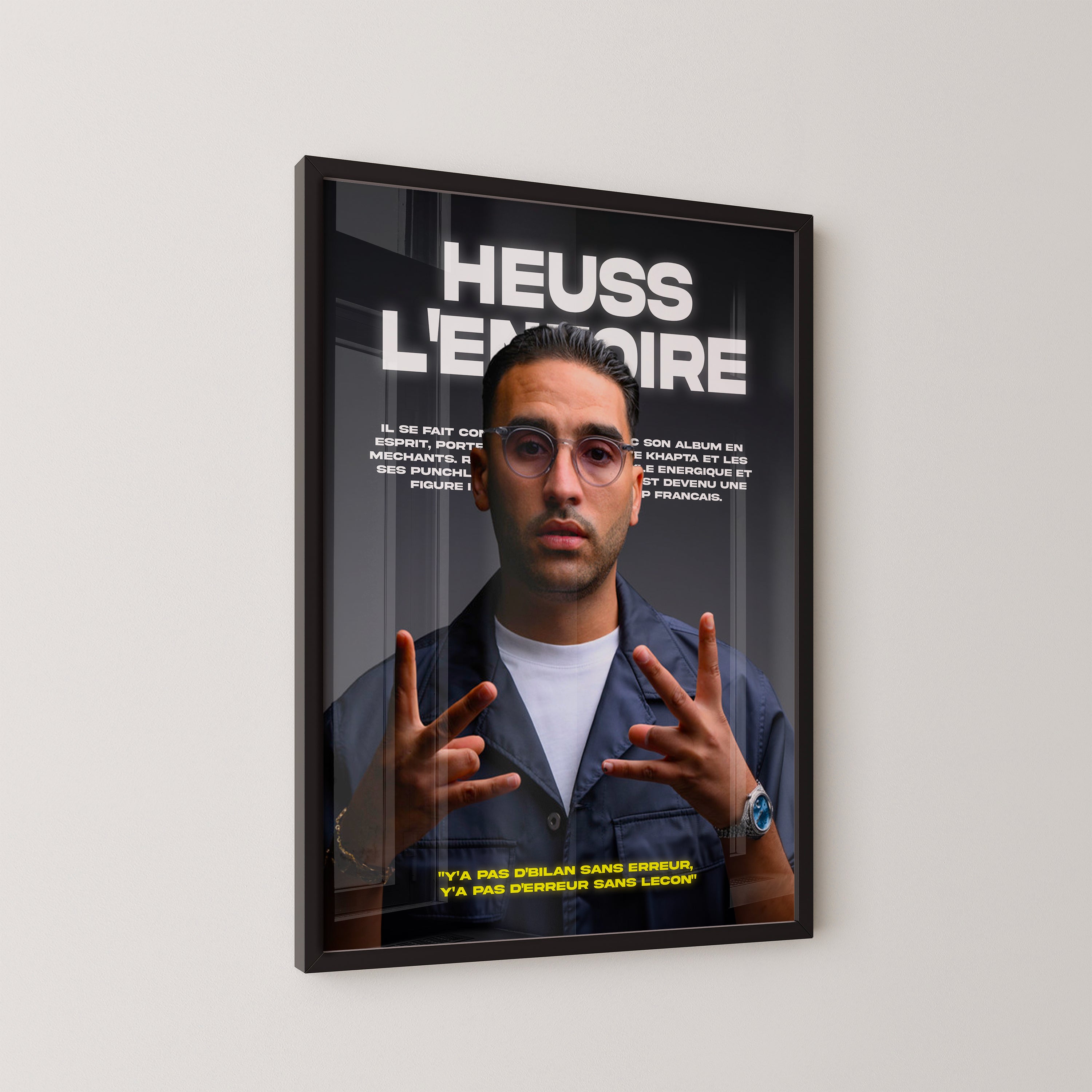 Poster Heuss L'enfoiré