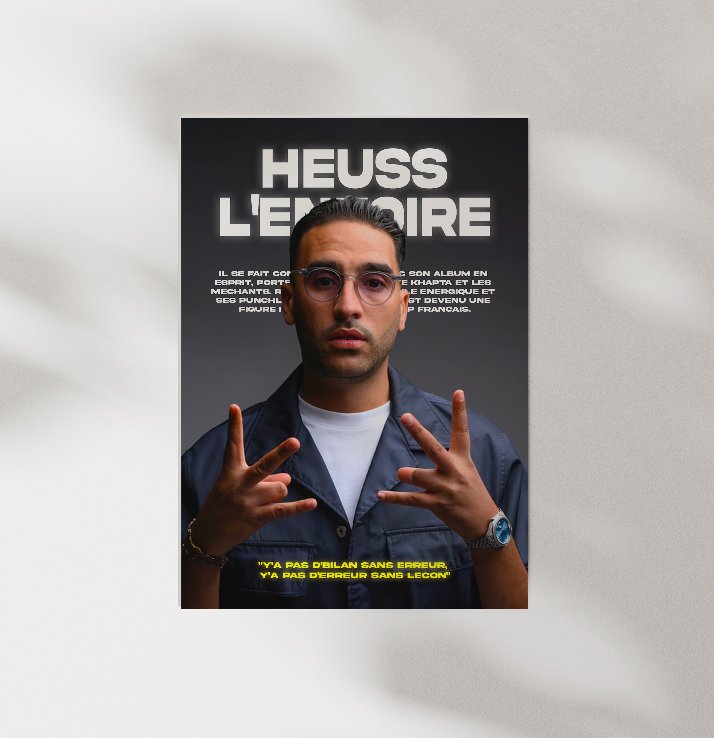 Poster Heuss L'enfoiré