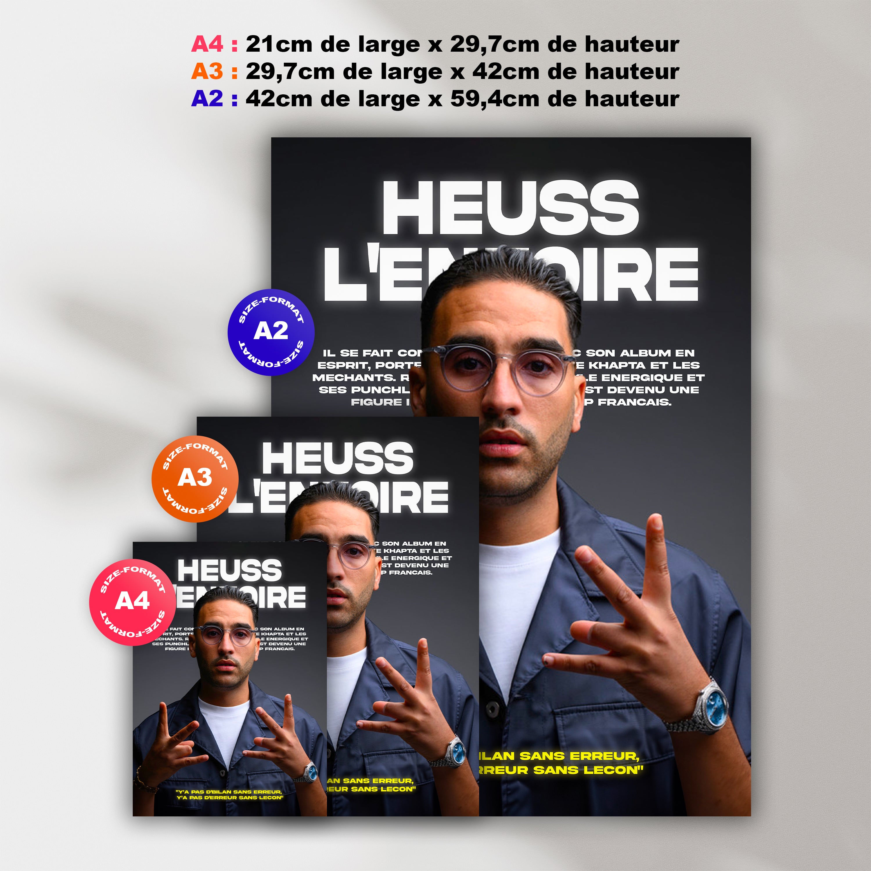 Poster Heuss L'enfoiré